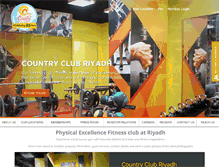 Tablet Screenshot of countryclubsaudi.com